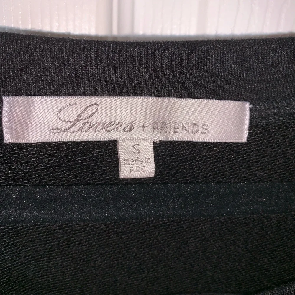 Lovers + Friends Pullover Tie Front Sweater